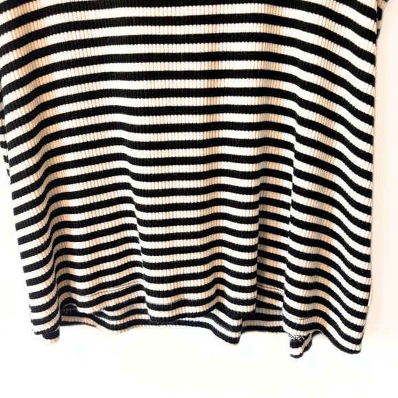 Vans Black & White Ribbed Tank Size M - Picture 4 of 7
